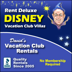 David's Vacation Club Rentals Advertisement